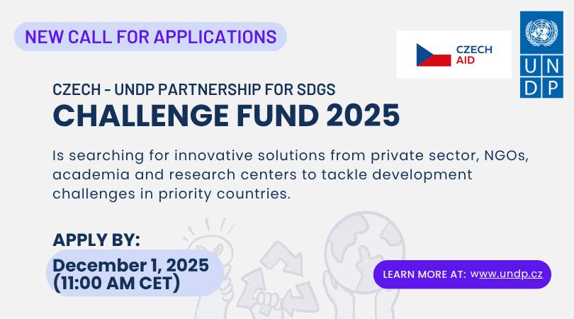 Otvoren je poziv za Czech Challenge Fund 2025